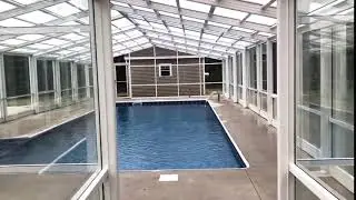 Roll-A-Cover's Retractable Pool Enclosure