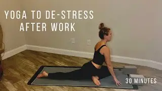 Yoga to de-stress after work | Balance With Babz