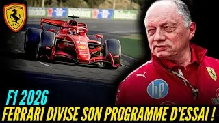 FERRARI D&Eacute;VOILE SON PROGRAMME D'ESSAI : HAMILTON ET LECLERC JUBILE !