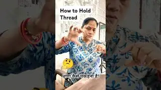 How to Hold Thread for Perfect Eyebrow Threading | Beginner&rsquo;s Guide
