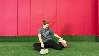 90/90 Hip Stretch with Roller