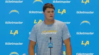 Joe Alt On First NFL Training Camp | LA Chargers