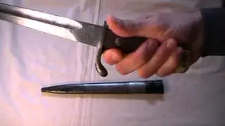 BAYONETA Carabina Caballeria MAUSER Modelo Argentino 1891