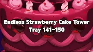 Endless Strawberry Cake Tower Tray 141-150