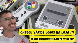 Chegaram uns Jogos na Loja Rodrigo Games 