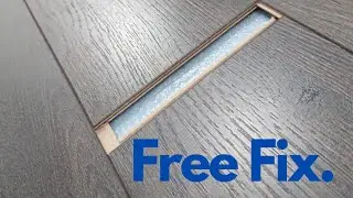Free fix, laminate flooring separation.