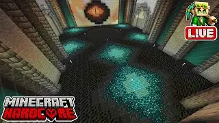 🔴 LIVE 🔴 Detailing a Warden Throne Room in my 53,500 Day Hardcore Minecraft World
