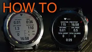 How to change Garmin Background color in activity