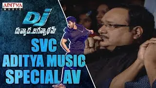 Aditya Music & SVC Special AV @  DJ - Duvvada Jagannadham Audio Launch Live.