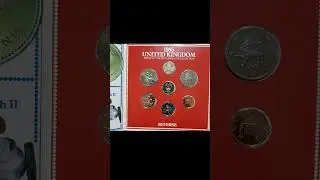 United Kingdom 1985 Uncirculated Coin Set #shorts #coins #numismatics