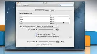How to view the Sound icon in the Menu bar of Mac&reg; OS X&trade; :Tutorial