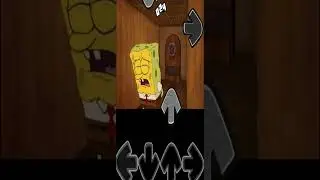FNF: spongebob | squidward unleashed(Hard) Friday Night Funkin'🎶#Shorts