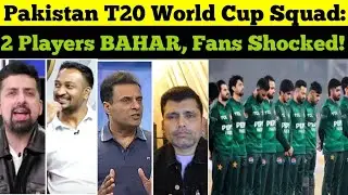 Boycott Drama Over! Pakistan Announces T20 WC 2026 Squad