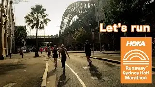 vibe running the HOKA Runaway Sydney Half Marathon