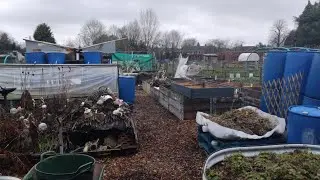Plot 1 Allotment Gardening Tour ❄️ Winter Jobs On Our Allotments ❄️