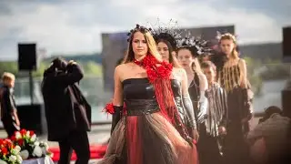 Siberia Fashion Show Summer 2023. Runway Couture Collection Glam  & Fantasy by A Glossier.