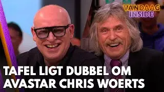 Vandaag Inside-tafel ligt dubbel om Avastar van Chris Woerts | VANDAAG INSIDE