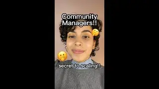 BEST Tip for Community Managers! Online Community Management Done Right ✅