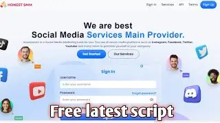 Honest smm panel script| Smm panel latest script | Smm panel script #smmpanelscript