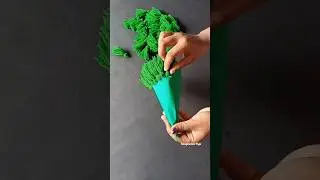 DIY Woolen Christmas Tree✨|#youtubeshorts #viralshorts #diy #woolencraft #christmastree #ashortaday