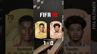 Rashford VS Sancho FIFA EVOLUTION #fc25 #fifa #cardfifa #austor
