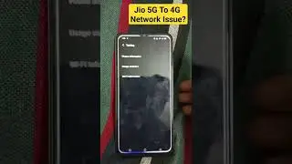 Jio 5G To 4G Network Problem || 5G To 4G Issue  || Jio 5G Problem