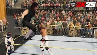 WWE 2K25 – Undertaker vs Shawn Michaels (PS5 Gameplay) [4K60]
