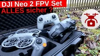 DJI Neo 2 FPV Set & Goggles N3 sicher im Drohnen Koffer transportieren die beste Lagerung für Drohne