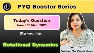 Q.The position vectors of two 1 kg particles, (A) and (B), are given by &hellip;. &hellip;&hellip;&hellip;&hellip;&hellip;&hellip;JEE Main 2025 PYQ