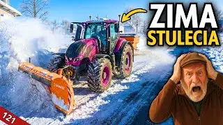 ZIMA STULECIA SPARALIŻOWAŁA DROGI 🌻 Prawdziwe życie na wsi #121