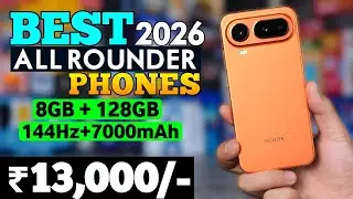 8GB + 128GB 🤯 - ₹13,000/- | Top 5 Best 5G Smartphone Under 13000 2025 | 144Hz + 7000mAh | in india