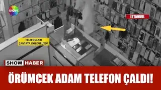 Havalandırma camından girip 22 telefon çaldı