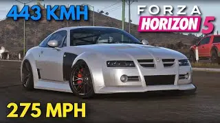Forza Horizon 5 | 275 MPH (443 KMH) MG XPower SVR Tune Setup | FH5 Speed Build Tutorials