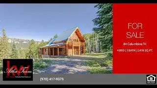 Classic Colorado Cabin in High Alpine Setting - 84 Columbine Trl Cimarron, CO 81220