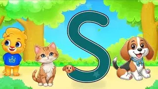 Letter S Learning for Kids | ABC Alphabet Adventure | Phonics Sounds & Fun Education