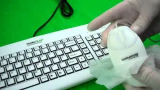 SterileFLAT Infection Control Keyboard and Mouse by Rainbow Service Ltd