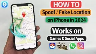 How to Spoof/Fake Location on iPhone 2024 ✅ Work For Games & Social Apps (FonesGo)