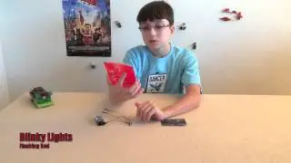 Lego Blinkey Lights Flashing Red REVIEW