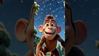 #monkey #jungle #adventure #cucumbers #clever