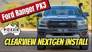 DIY Clearview Next Gen Mirror Install | Ford Ranger XLT (2019) Towing Upgrade