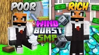 How i Become Most powerful player in this minecraft smp || wind burst smp