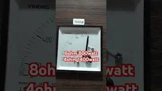4 Chanal Amplifier Load Testing