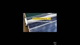 Solar Panel Water Cleaning Robot Brush