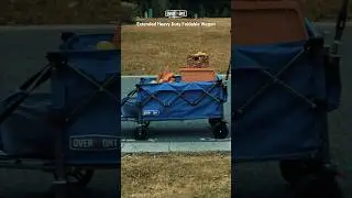 Overmont 200L Extended Heavy Duty Foldable Wagon