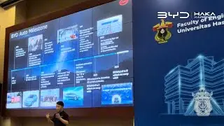 BYD Technology Roadshow Future Mobility & Innovation Showcase Fakultas Teknik Universitas Hasanuddin
