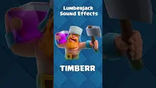 Clash Royale - All Lumberjack voice lines #shorts #clashroyale #supercell #clashroyalememes