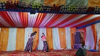 Dholira|Chogada tara | Energetic duo dance performance| Bharat City phase 2 Durga pooja 2024