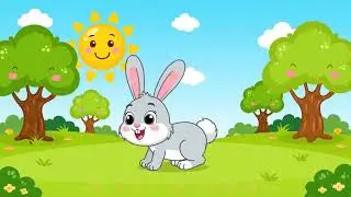 R for rabbit 🐇 || abcd for kids || #abcd #miniminds #rforrabbit 