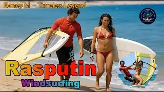 Boney M – Rasputin | Timeless Disco Legend 🌊 Epic Windsurfing Dance Film