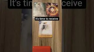 It's time to receive- the wait is over. #oraclecards #angelmessages